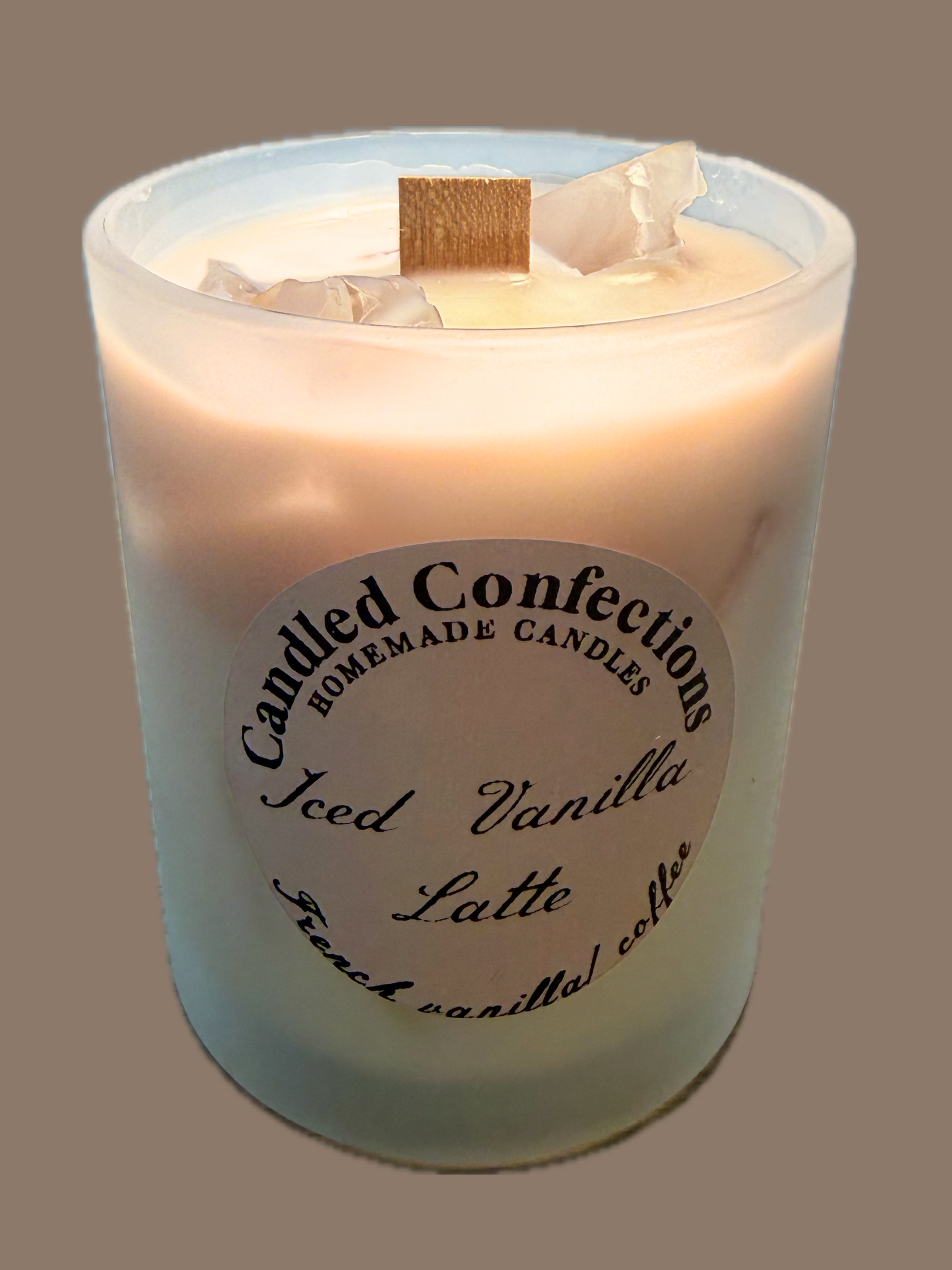 Iced Vanilla Latte Candle