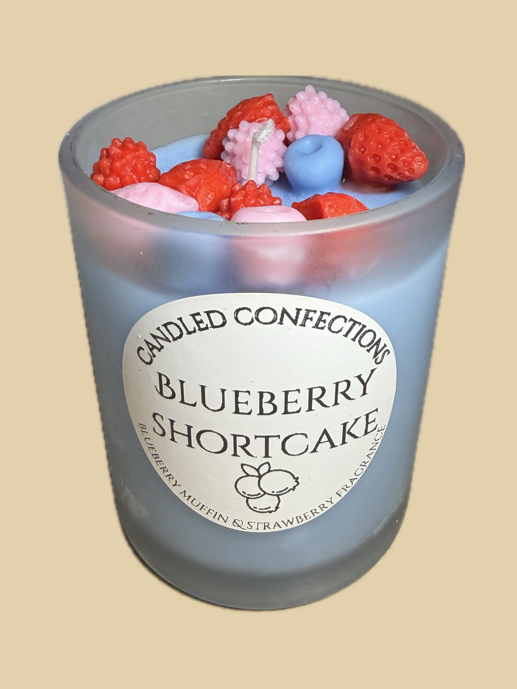 Blueberry shortcake 7oz Candle