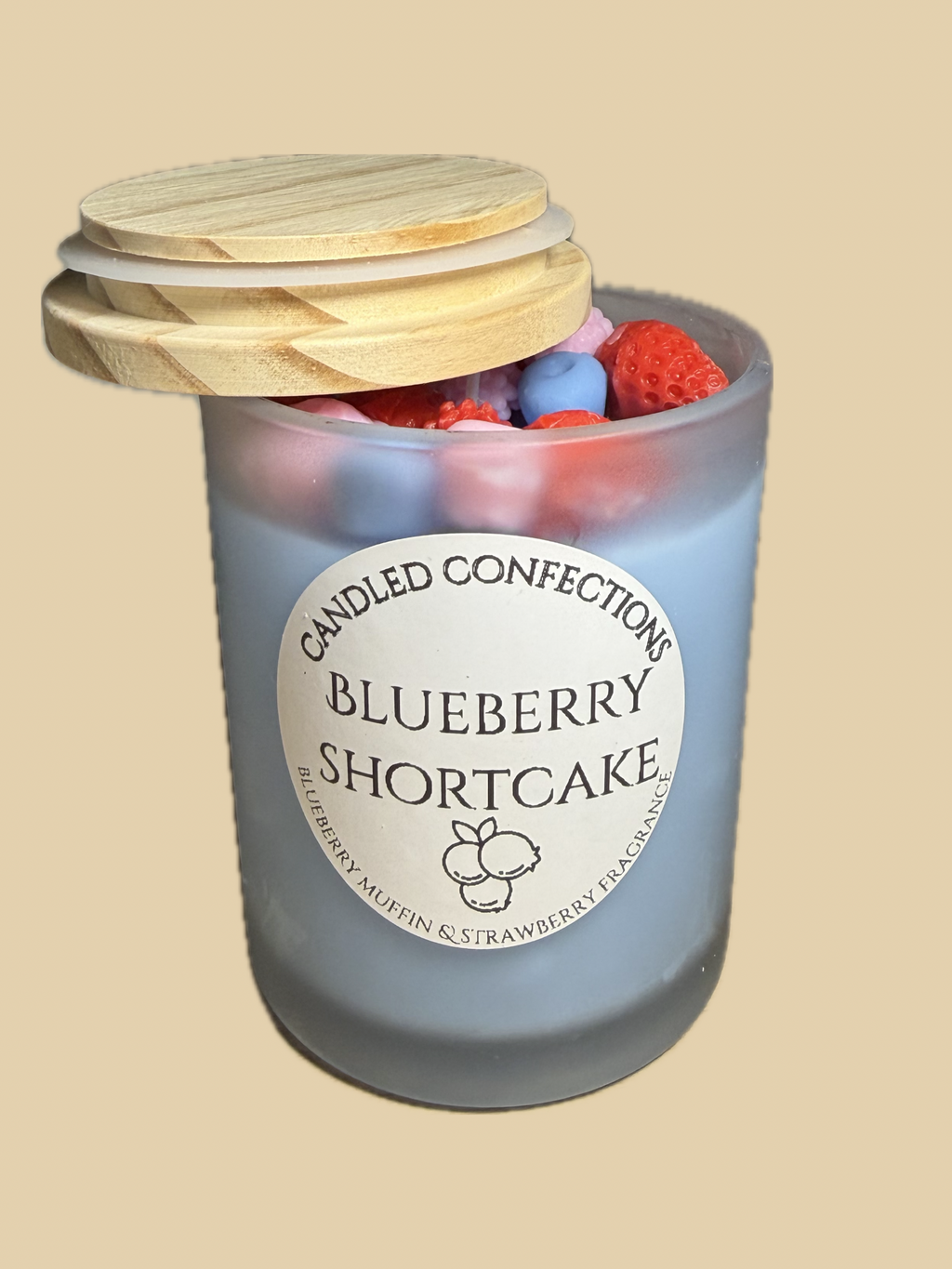 Blueberry shortcake 7oz Candle