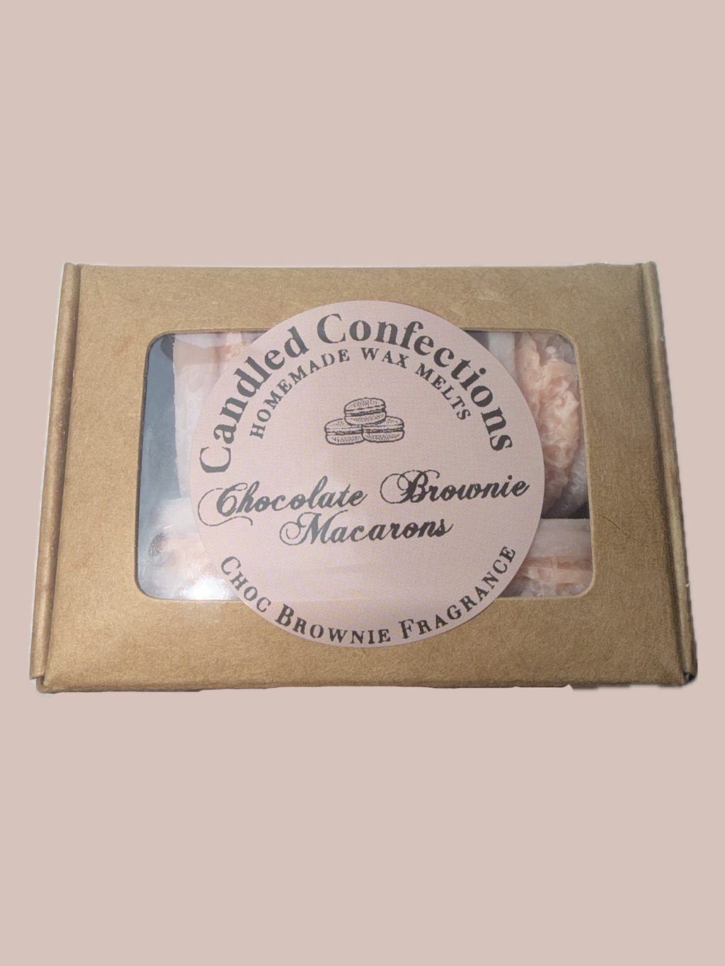 Choc-Brownie Macaron 4oz Wax Melts